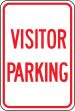 VISITOR PARKING (RED/WHITE)