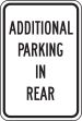 ADDITIONAL PARKING IN REAR