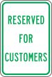 RESERVED FOR CUSTOMERS
