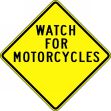 WATCH FOR MOTORCYCLES