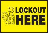 LOCKOUT HERE (W/GRAPHIC)