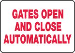 Gates Open And Close Automatically