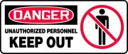 Unauthorized Personnel Keep Out (w/Graphic)