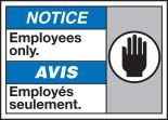 NOTICE EMPLOYEES ONLY (W/GRAPHIC)