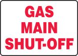 GAS MAIN SHUT-OFF