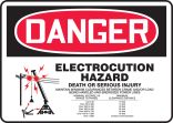 Electrocution Hazard Sign
