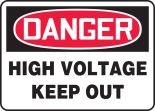 HIGH VOLTAGE KEEP OUT