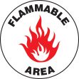 Plant & Facility, Legend: FLAMMABLE AREA