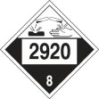 2920 (Corrosive Liquids, Flammable, n.o.s.)