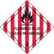 FLAMMABLE SOLID / SOLIDO INFLAMMABLE (W/GRAPHIC)