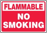 FLAMMABLE NO SMOKING