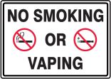 No Smoking Or Vaping