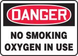 NO SMOKING OXYGEN IN USE