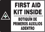 FIRST AID KIT INSIDE (W/GRAPHIC) (BILINGUAL)