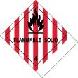 FLAMMABLE SOLID (W/GRAPHIC)