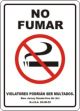 NEW JERSEY NO SMOKING SIGN - SPANISH