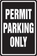 PERMIT PARKING ONLY