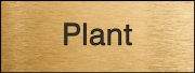 Plant & Facility, Legend: PLANT
