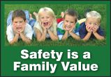 Motivation Product, Legend: SAFETY IS A FAMILY VALUE