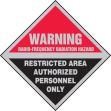 RADIO-FREQUENCY RADIATION HAZARD RESTRICTED AREA AUTHORIZED PERSONNEL ONLY