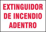 EXTINGUIDOR DE INCENDIO ADENTRO