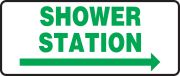 SHOWER STATION (ARROW RIGHT)