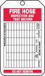 FIRE HOSE INSPECTION AND TEST RECORD