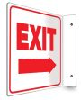 Projection Signs: Exit (arrow)
