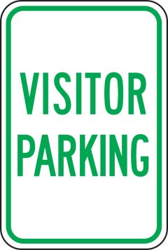 VISITOR PARKING (GREEN/WHITE)