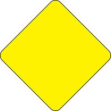 (TYPE 1 OBJECT MARKER - OBSTRUCTIONS WITHIN THE ROADWAY)