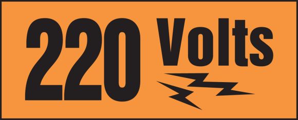 220 VOLTS (W/GRAPHIC)
