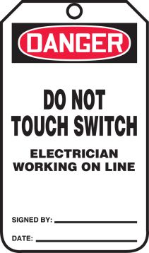 DO NOT TOUCH SWITCH
