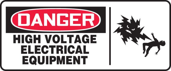 HIGH VOLTAGE ELECTRICAL EQUIPMENT (W/GRAPHIC)