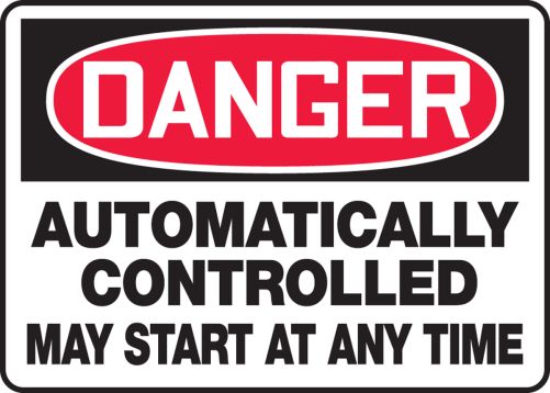 Automatically Controlled May Start At Any Time