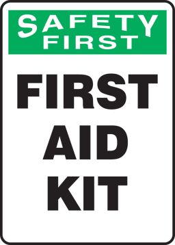 SAFETY FIRST FIRST AID KIT