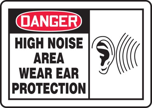 HIGH NOISE AREA WEAR EAR PROTECTION (W/GRAPHIC)