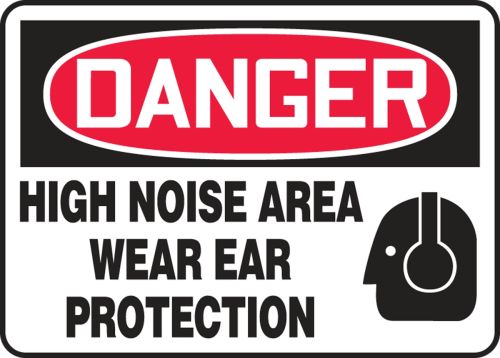 HIGH NOISE AREA WEAR EAR PROTECTION (W/GRAPHIC)