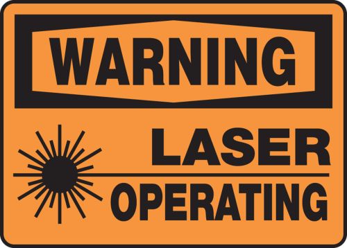 LASER OPERATING (W/GRAPHIC)