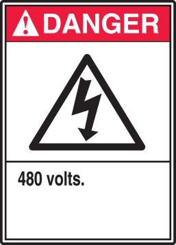 480 VOLTS (W/GRAPHIC)