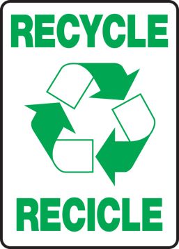 RECYCLE (W/GRAPHIC) (BILINGUAL)