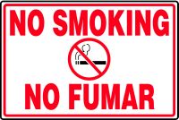 NO SMOKING (BILINGUAL - SPANISH) <BR>NO FUMAR