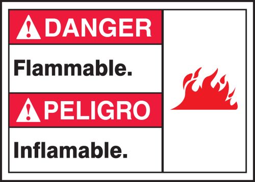 DANGER FLAMMABLE (BILINGUAL SPANISH)