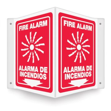 FIRE ALARM <BR><I>Bilingual - Spanish</I> 