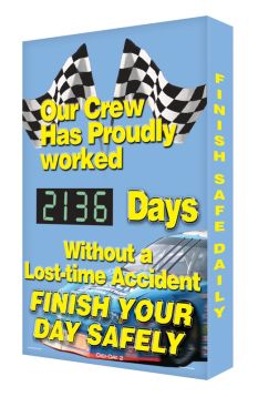 OUR CREW HAS PROUDLY WORKED #### DAYS WITHOUT A LOST-TIME ACCIDENT FINISH YOUR DAY SAFELY