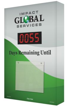 Custom Countdown Digi-Day® Electronic Scoreboard