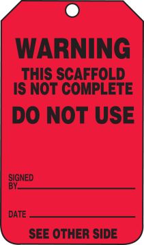 WARNING THIS SCAFFOLD IS NOT COMPLETE DO NOT USE