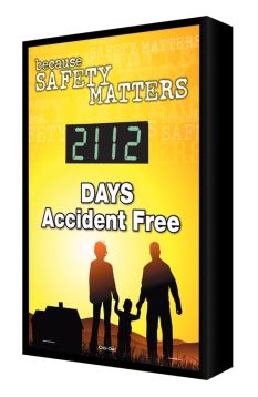 BECAUSE SAFETY MATTERS #### DAYS ACCIDENT FREE