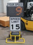 Traffic Sign, Legend: RADAR SPEED DISPLAYS
