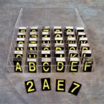 REFLECTIVE LETTERS & NUMBERS KIT