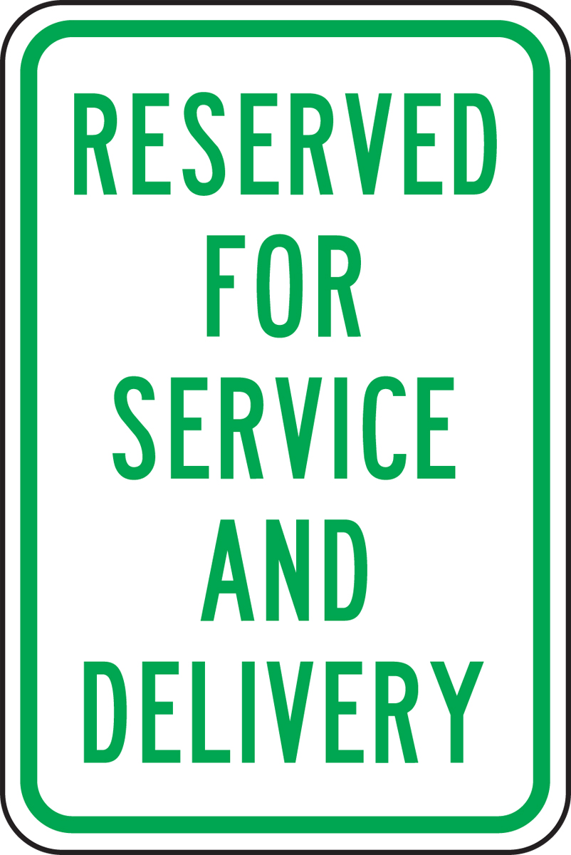 RESERVED FOR SERVICE AND DELIVERY